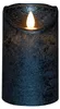 Anna's Collection Stumpfe Kerze - LED - metallisch blau - Produktbild-Vorschau 6