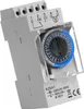 A close-up, angled view of a mechanical timer switch. Produktbild-Vorschau