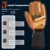 ROCKBROS Zimní vyhřívané rukavice na kolo/motocykl s 5V Náhled obrázku produktu 8