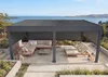 Pergola HWC-L46 mit 6x Seitenwand, Gartenpavillon Produktbild-Vorschau 9