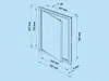 Revisionstür Kunststoff weiß : 150x200mm Größe: 150x200mm Produktbild-Vorschau 3