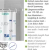 WENKO teleskopická tyč na sprchový záves chróm 110 - 185 cm Náhľad obrázku produktu 3