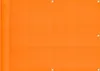 vidaXL Pare-vue pour balcon orange 75x1000 cm 100 % Voir les images du produit 1
