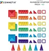 Connetix giocattolo magnetico Rainbow Starter Pack 60 pezzi Anteprima dell’immagine prodotto 6