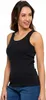 Tanktop - Damen Tanktop Größe M - Top schwarz schwarz - Top Produktbild-Vorschau 2