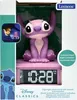 Disney Lilo & Stitch Wecker Engel 3D-Design mit Nachtlicht Produktbild-Vorschau 3