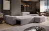 AX LIVING Ecksofa mit Schlaffunktion Alvorada 280 cm beige Produktbild-Vorschau 3