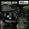 Premium Brushless Silent Flüsterkompressor 50L 1800W 62dB 8 Produktbild-Vorschau 3