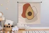 MuchoWow® Wandteppich Wandbehang Sommer - Avocado - Pastell Produktbild-Vorschau 3