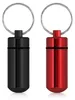 kwmobile 2x Metall Pillendose - 4,8 x 1,7 x 1,7 cm - Produktbild-Vorschau 1