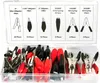 60-teiliges Sortiment an Krokodilklemmen/Klemmenverbindern Produktbild-Vorschau 1