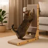 Rascador de cartón para gatos, con rincón de descanso de Vista previa de la imagen del producto 2