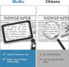MoKo Handlupe mit Licht, 4X Klappbar Leselupe, Produktbild-Vorschau 4