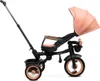 A pink and black toddler tricycle is shown against a white background. Produktbild-Vorschau