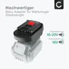 Akku-Adapter Kompatibel für DeWalt / Milwaukee 18V-20V Produktbild-Vorschau 2