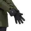 Schwarze Fingerhandschuhe "Stoney Glove" von Mammut; getragen von einer Person in einem grünen Oberteil. Produktbild-Vorschau