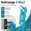 Bituxx® 1 Zoll S-Maul Rohrzange Wasserpumpenzange Klempner Produktbild-Vorschau 2
