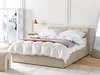 BELIANI Bett Beige Stoffbezug mit Lattenrost 140 x 200 cm Produktbild-Vorschau 2