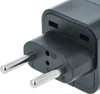 vhbw Reisestecker Adapter (Euro-Stecker auf Produktbild-Vorschau 6