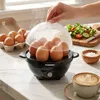 Cuociuova 7 uova con pulsante trasparente 360W Nero Anteprima dell’immagine prodotto 3