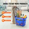 Nákupné košíky SucceBuy v modrej farbe, 6-dielna súprava, Náhľad obrázku produktu 2