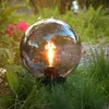Tafelverlichting, bolvormig, rookglas, 30 cm Productafbeelding-voorbeeld 2