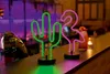LED Kaktus grün Lampe Leuchte Deko 131 LED´s Indoor Produktbild-Vorschau 10