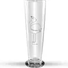 Mr. & Mrs. Panda Bierglas Flamingo Stolz - Transparent - Produktbild-Vorschau 1