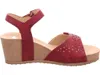 Rieker Damen V8355-35 Plateausandalen bordeaux (Größe: 39)- Produktbild-Vorschau 26