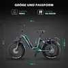E bike E-bike 48V / 22,5AH / 1080Wh batéria, dámsky bicykel Náhľad obrázku produktu 5