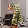 LARS360 Künstlicher Weihnachtsbaum 180 cm mit Holzständer, Produktbild-Vorschau 9