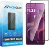 A product shot of a phone screen protector packaging and the product itself. Produktbild-Vorschau