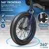 KESSER® Rimorchio per cani Boxer 3-in-1: passeggino per Anteprima dell’immagine prodotto 8