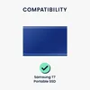 kwmobile Hülle kompatibel mit Samsung T7 Portable SSD Produktbild-Vorschau 6