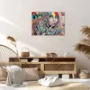 Bild auf Leinwand - Leinwandbild - frau folklore - 70x50cm Produktbild-Vorschau 7