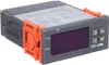 A digital temperature controller with a display and buttons. Produktbild-Vorschau