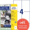 Avery Zweckform 6124 Etiketten, Home Office, Kleinpackung, Produktbild-Vorschau 1