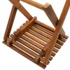 Set di 2 sgabelli pieghevoli in legno massello di acacia Anteprima dell’immagine prodotto 4