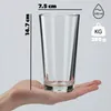 KADAX Trinkgläser, Cocktailgläser aus robustem Glas, Produktbild-Vorschau 3