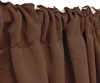 Verdunkelungsvorhang Vorhang mit Kräuselband 140x245 braun Produktbild-Vorschau 8