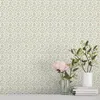 Sanders & Sanders Tapete Blumenmuster Grün, Gelb und Beige Produktbild-Vorschau 2