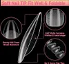 Nageltips für Gelnägel, Venares 120 Stück Kurze Mandel Produktbild-Vorschau 3