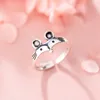Damen-Ring, Ratte, Vintage-Schmuck, Öffnung, verstellbarer Produktbild-Vorschau 8