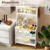 COSTWAY Scaffale da cucina a 5 livelli con illuminazione, Anteprima dell’immagine prodotto 7