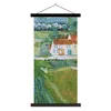 MuchoWow® Textilposter Landschaft mit Kutsche und Zug - Produktbild-Vorschau 1