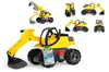 Bagr žlutočerný Giga Trucks plast 62cm Produktbild-Vorschau 4