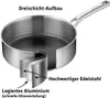 Wokpfanne mit Glasdeckel 26 cm, poliert - Tricion Resist Produktbild-Vorschau 5