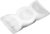 Selenit Dreifach Schale 14x7cm – Dreifach Schale für Produktbild-Vorschau 1
