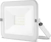 A white LED floodlight with a metal bracket is shown against a white background. Produktbild-Vorschau