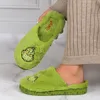 Grinch NEKLUZIVNÍ dámské domácí pantofle, TEPLÉ, MĚKKÉ, Náhled obrázku produktu 5